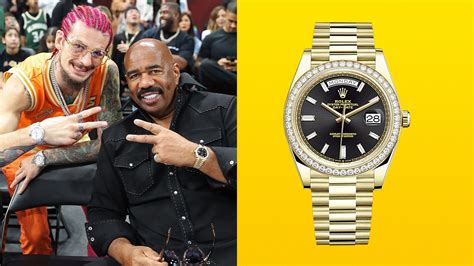 steve harvey rolex|Steve Harvey Is Matching His Watch to His Clothes .